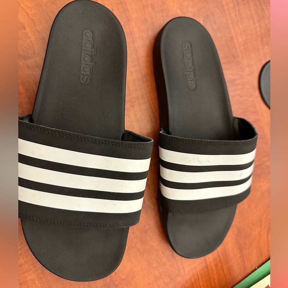 Adidas slides - size US 10